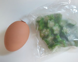 超簡単！お弁当にも　オクラと卵の炒め物作り方1写真