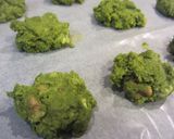 抹茶とホワイトチョコのザクザククッキー♥作り方5写真