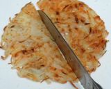 新じゃがのガレット ~カレー風味作り方10写真