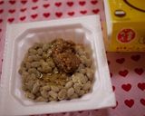 ピザ風たまご醤油麹納豆焼き作り方1写真