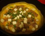 ピザ風たまご醤油麹納豆焼き作り方3写真