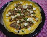 ピザ風たまご醤油麹納豆焼き作り方4写真
