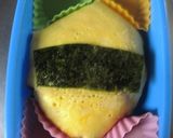 ゴーバスターズイエロー弁当（キャラ弁）作り方2写真
