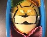 ゴーバスターズイエロー弁当（キャラ弁）作り方3写真