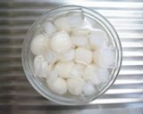 すももと白玉のコンポート作り方5写真