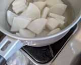 簡単★サバ水煮缶で！サバと大根のカレー作り方1写真