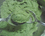 ほうれん草と豆腐の白玉だんご★作り方4写真