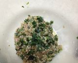 簡単便利！搾菜入り餃子のタネ！作り方1写真