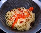 トマト大豆味噌ＤＥ和え麺作り方2写真