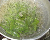 絹さやの卵とじ作り方4写真