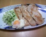 温玉と豚のにんにくしょうが焼き作り方6写真