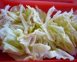 レンジで楽チン♪キャベツの豆乳煮作り方2写真