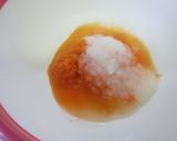 ✩おろし野菜の衣をつけた鶏唐揚げ✩作り方1写真