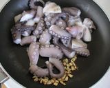 タコのトマトパスタ♪作り方2写真