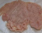 塩麹de鶏胸肉のカレー風味チキンロール作り方4写真