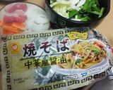 調味料不要！付属ソースであんかけ焼きそば作り方1写真