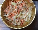 そのままでもうどんの具でも♪ごぼじゃが天作り方3写真
