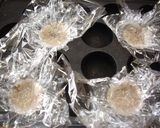 開く！ポケモン入モンスターボールおにぎり作り方3写真