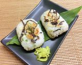 トースター焼きおにぎり～梅葱×塩昆布作り方9写真