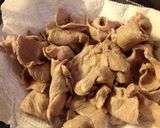 冷豚しゃぶを塩麹たまねぎ生姜ダレで作り方1写真