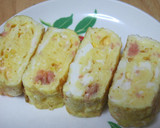 残り物を使って厚焼き玉子作り方4写真