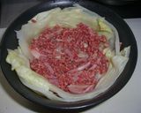 レンジで簡単キャベツのミルフィーユ作り方4写真