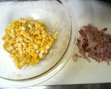 朝食にピッタリ♬チーズベーコンコーンパン作り方3写真