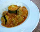 塩麹豚のトマト煮ｄｅリメイクパスタ作り方3写真