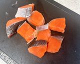 ☼フライパンで♪鮭のちゃんちゃん焼き作り方3写真