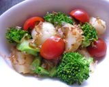 ブロッコリー×新じゃが×トマト塩昆布焼き作り方6写真