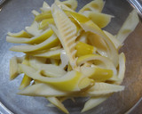 今が旬☆たけのこと鶏団子の煮もの作り方1写真