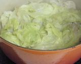 丸ごと1コ!レタスと豚肉の重ね蒸し♪作り方3写真