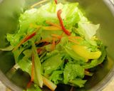 ヘルシー！カラフル野菜の彩りサラダ作り方3写真