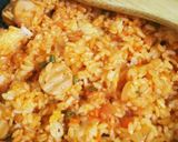 鉄板焼きナポリタン*鉄板オムライス作り方9写真