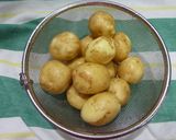 丸ごと新じゃがの甘味噌作り方1写真