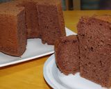 全卵★濃厚チョコシフォン☆作り方35写真