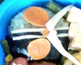 キャラ弁★仮面ライダーダブルおにぎり作り方2写真