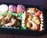 ちくわとコーンとミニトマト☆マヨチー炒め作り方4写真