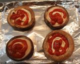 余ったピザソースで椎茸ピザ。作り方1写真