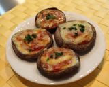 余ったピザソースで椎茸ピザ。作り方2写真