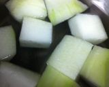 冬瓜と鶏のトロトロ煮作り方1写真
