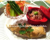 火を使わずに♡鶏ささみマヨめんたい焼き作り方6写真