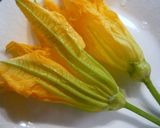 花こそ華♪ズッキーニフラワー・レシピ♪作り方1写真