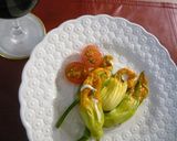 花こそ華♪ズッキーニフラワー・レシピ♪作り方6写真
