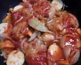 鶏と野菜のトマト煮込み作り方6写真