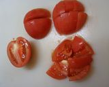 10分でできる、簡単トマたま丼作り方1写真
