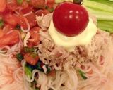 はちみつ♡マヨのサラダそうめん作り方6写真