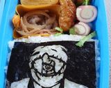 海苔アート☆練習中☆作り方5写真