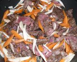 根菜と牛肉柔らか♪味噌炒め作り方6写真