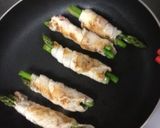 豚ロースでアスパラロール♪作り方3写真